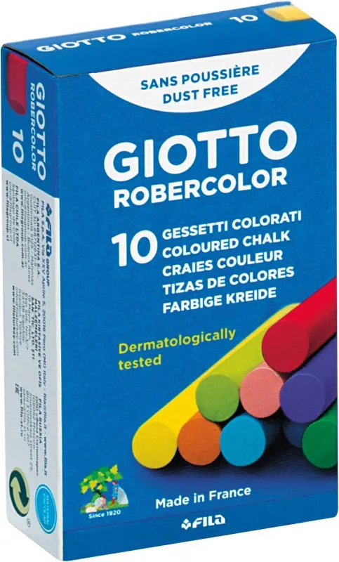 TIZAS ROBERCOLOR  COLORES 10 unidades