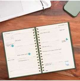 Agenda Finocam 16 Meses Haiku E10 Sv Horiz.verde 25-26 - imagen 11