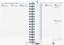 Agenda Finocam Institut 1/4  Sv Vertical Blue 25-26 - imagen 3
