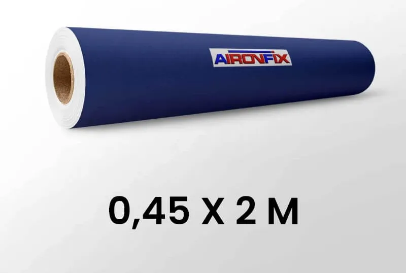 Rollo Aironfix Azul Brillo 0,45X2M