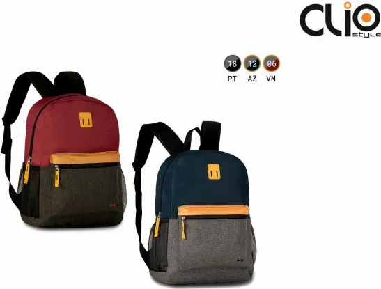 Mochila Clio Country 43X30X13 C/2 Cremalleras