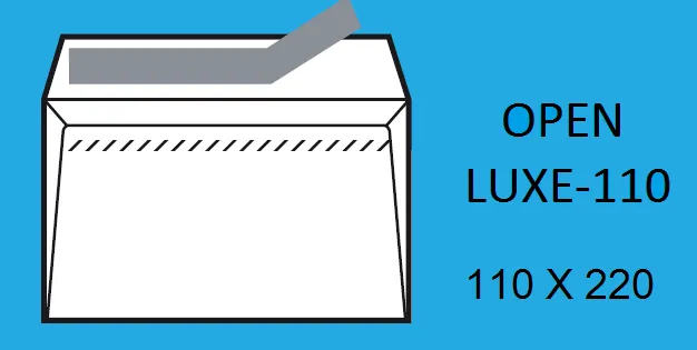 Sobres Sam 110X220 Open Lux-110 C/500