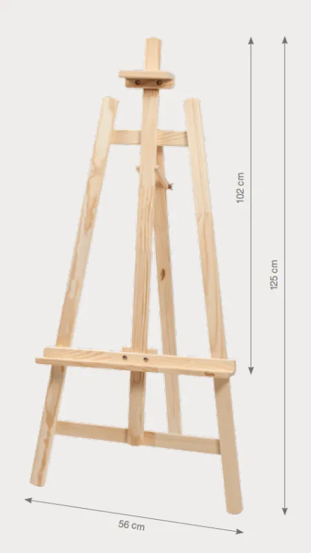 CABALLETE TRIPODE 125X4