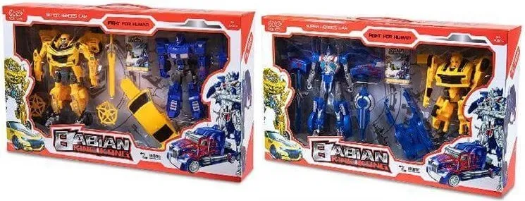 COCHE CONVERTIBLE ROBOT