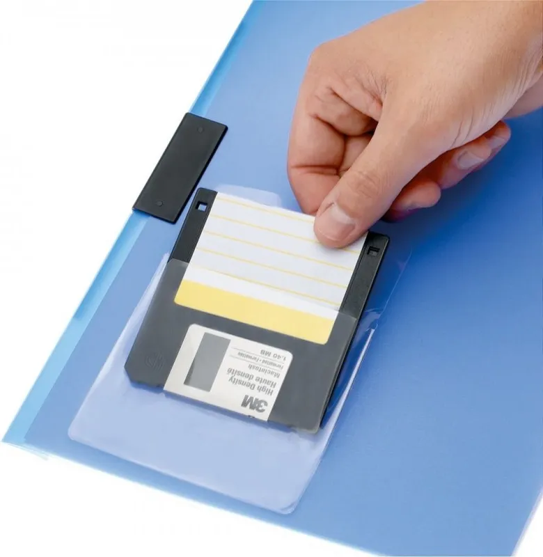 BOLSILLO DISKETTES ADHESIVO