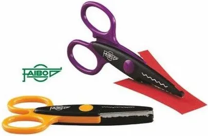 Tijera Faibo Ondulada 13cm