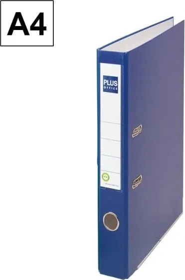 ARCHIVADOR A4 PLUS LOMO ESTRECHO AZUL