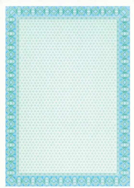 PAPEL CERTIFICADO AZUL A4 115G.10H