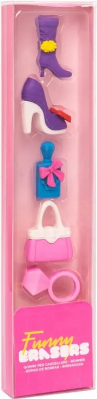 GOMAS DE BORRAR CHICAS SET/ 5un.