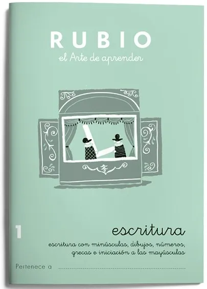 CUADERNO RUBIO ESCRITURA 1