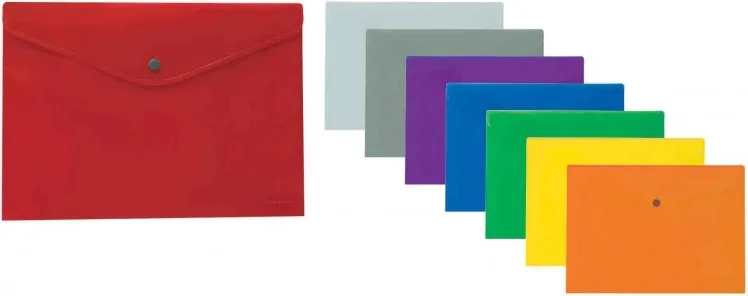 SOBRE BROCHE PP A3 COLOR SURTIDO