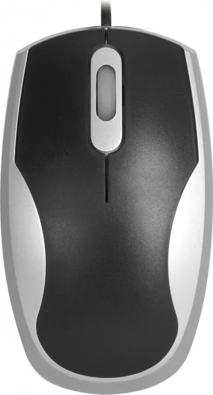 Ratón PLUS Optico Negro con Cable