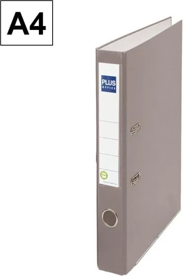 ARCHIVADOR A4 PLUS LOMO ESTRECHO GRIS