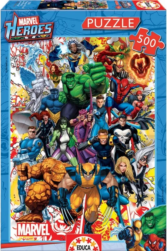 PUZZLE 2X20 MARVEL SUPER HEROE ADVENTURES
