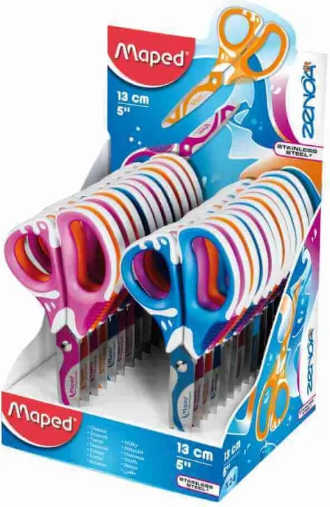 TIJERA MAPED ZENOA EXPOS.24unid