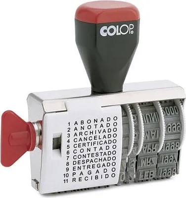 Fechador Colop Manual 12 Formulas