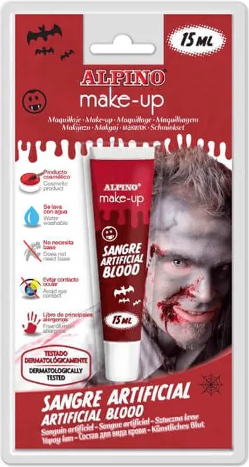 Maquillaje Alpino Sangre Artificial