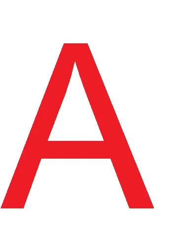 LETRAS TIPO PALO 5 CM NARANJA RADIANTE