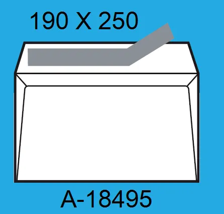 Sobres Autosam 190X250 Blanco C/250
