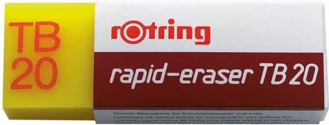 GOMAS DE BORRAR ROTRING RAPID T-20