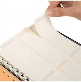 Agenda Finocam 16 Meses Tempus 1/4  Sv Vert.azul 25-26 - imagen 12