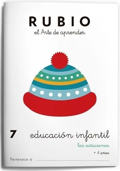 CUADERNO RUBIO EI 7  LAS ESTACIONES