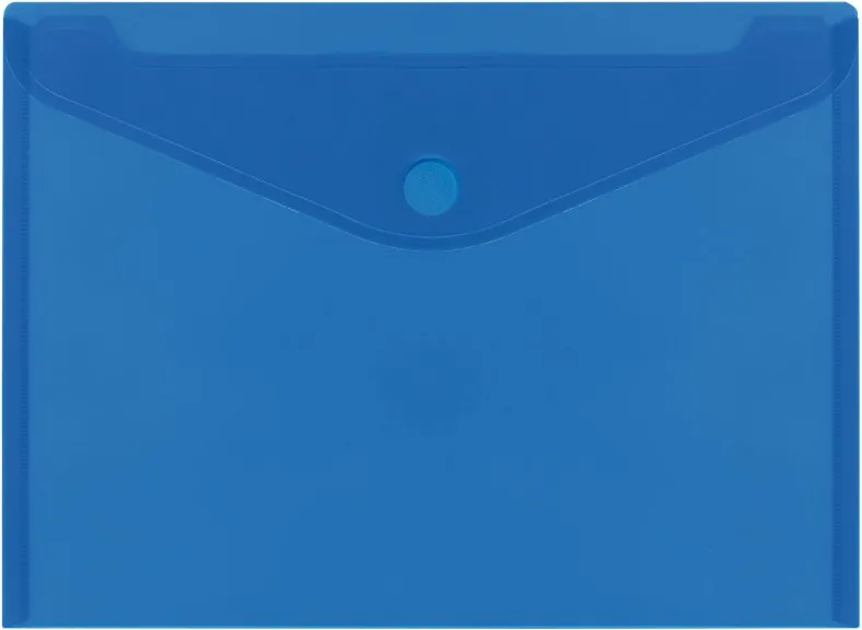 SOBRE VELCRO PP A4 AZUL