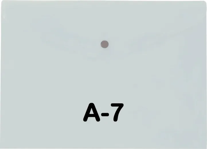 SOBRE BROCHE PP A7 TRANSPARENTE