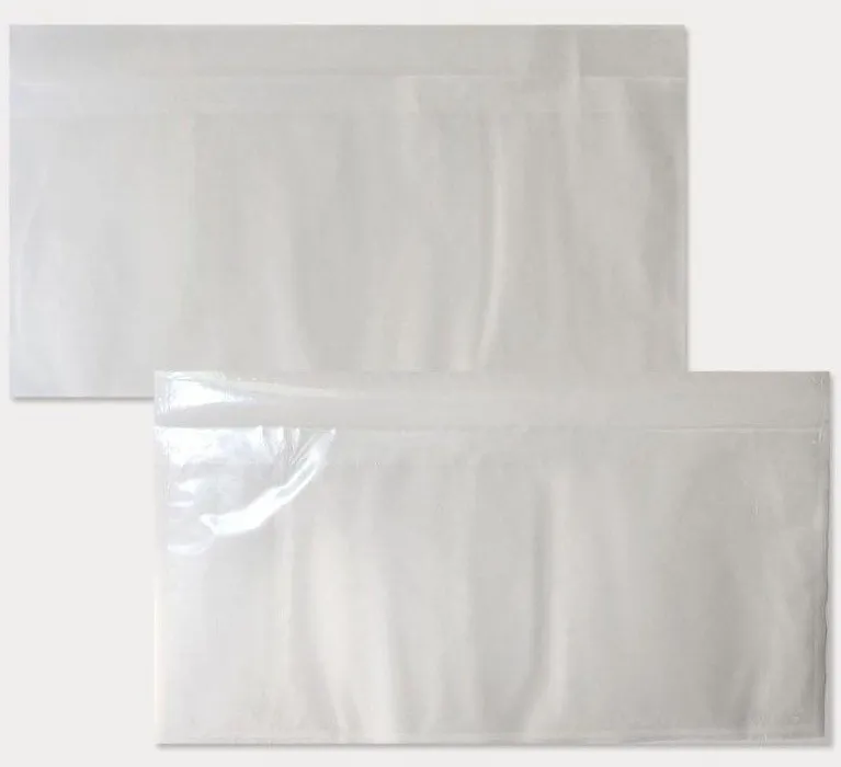 CAJA SOBRES PACKING TRANSPARENTE 240X165 MM SIN IMPRIMIR