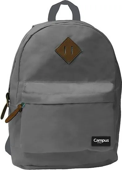 MOCHILA CAMPUS CASUAL GRIS