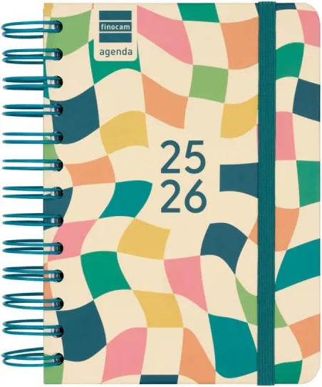 Agenda Finocam Cosmo 1/8 1DP Kai 25-26