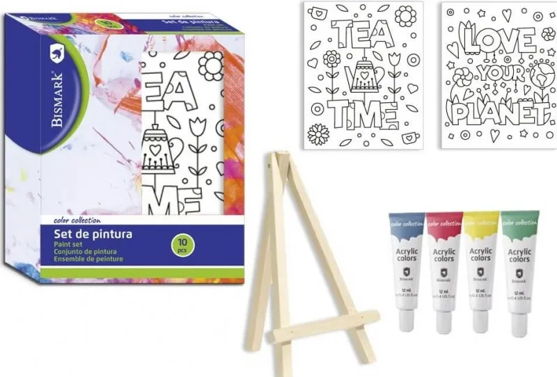 SET PINTURAS 10 PIEZAS