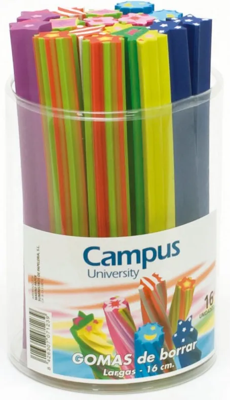 GOMA DE BORRAR CAMPUS MEDIANA 16CM