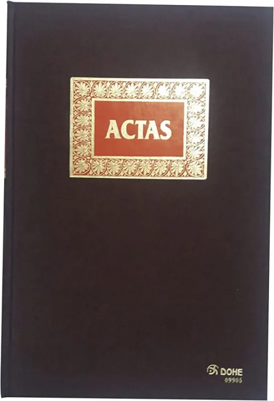 Libro Dohe 100H.ACTAS