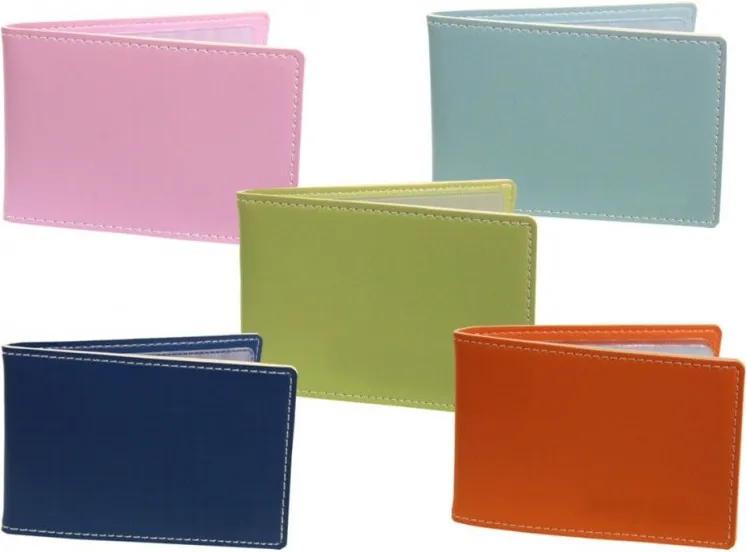 TARJETERO 32 FUNDAS 5 COLORES