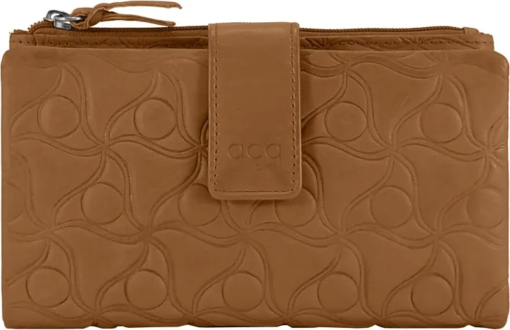 BILLETERO CON MONEDERO PIEL VENUS 45 CAMEL