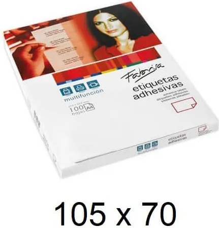 ETIQUETA FABRISA A4 105x70