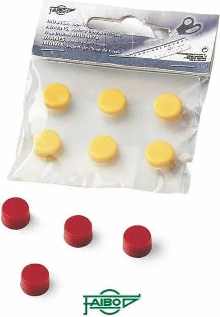 Imanes Redondos Blister 6 unid. 10mm.