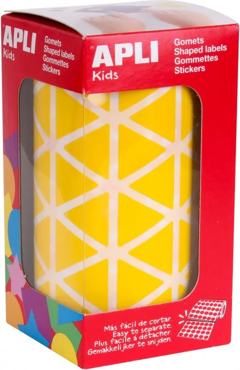 GOMETS ROLLO TRIANGULO 20mm AMARILLO