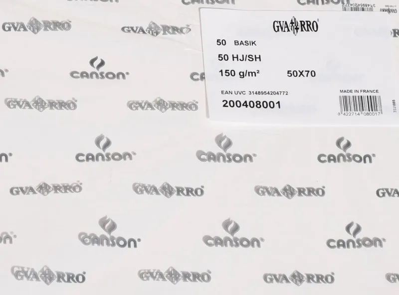 Láminas Dibujo Basik 50X70  150GR.