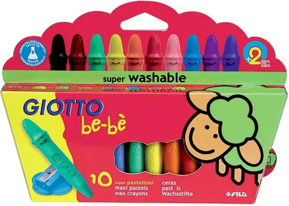 BEBE GIOTTO SUPER CERAS 10 COLORES