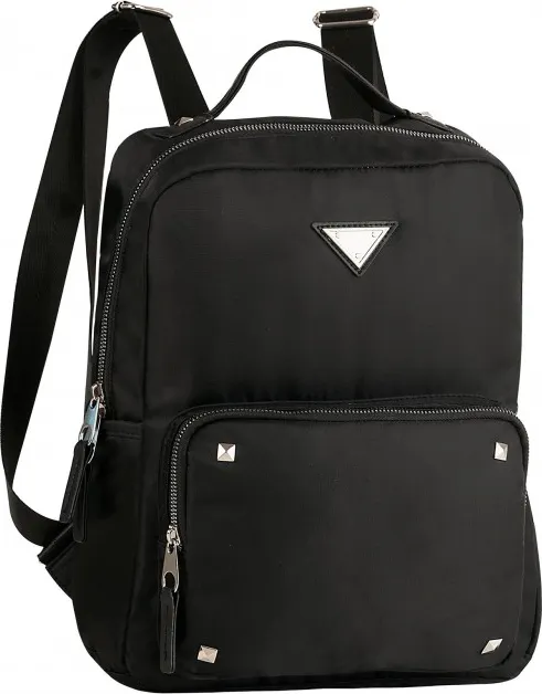 MOCHILA CLIO 24X33X14 C/ 2 CREMALLERAS NEGRO