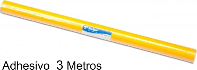 Rollo Adhesivo Sadipal Amarillo 0,5X3M