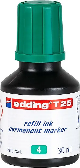 TINTA EDDING FRASCO 30ML VERDE