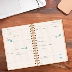 Agenda Finocam 16 Meses Haiku E10 Sv Horiz.coral 25-26 - imagen 4