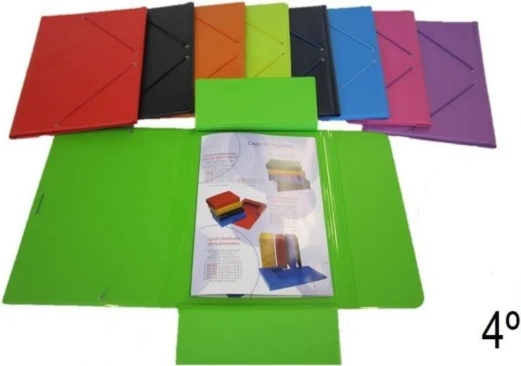 CARPETA SARO CUARTO SOLAPA PVC COLOR