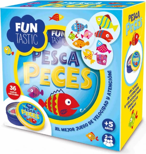 FUNTASTIC PESCA PECES CON CAJA