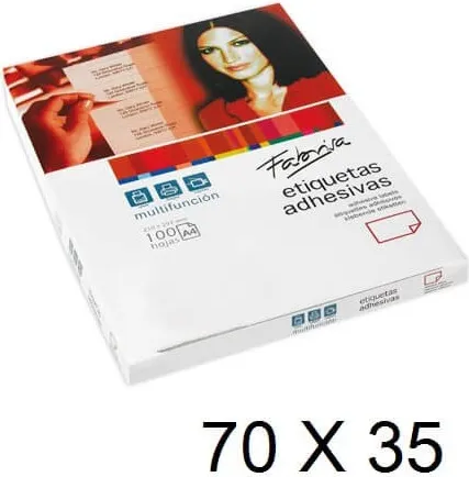 ETIQUETA FABRISA A4  70x35