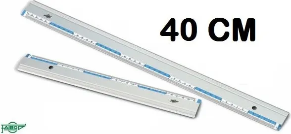 REGLA METALICA FAIBO 40CM