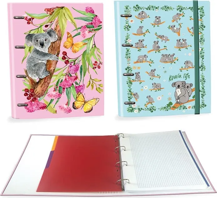 CARPEBLOCK A4 120H.  KOALA ROSA